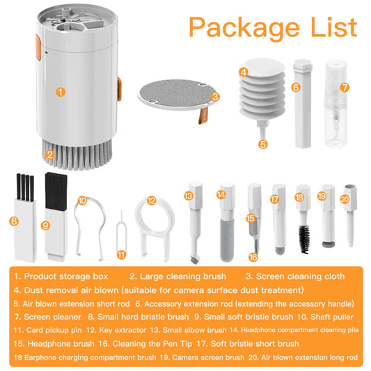 Cleaning Kit Keyboard & Screen Tools
