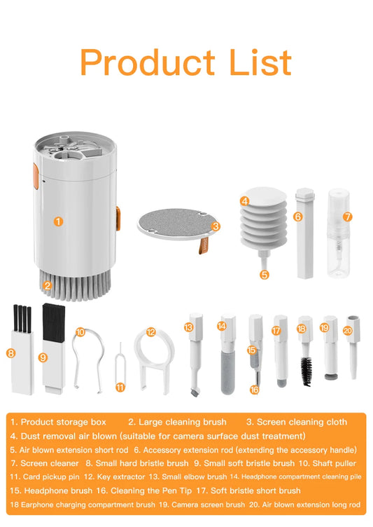 Cleaning Kit Keyboard & Screen Tools